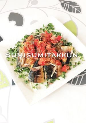 鯖のサッパリソテー♪トマトの中華ダレ-レシピのメイン写真