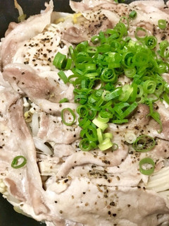 フライパンひとつ☆豚肉と野菜の重ね蒸し-レシピのメイン写真