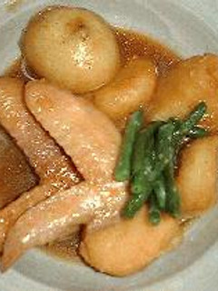 手羽先肉じゃが・ハチミツ煮-レシピのメイン写真