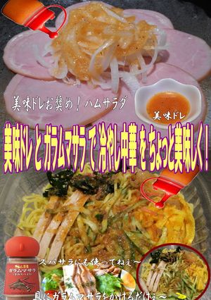 美味ドレとガラムマサラで冷し中華NO.2-レシピのメイン写真