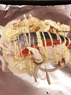 しゃけのホイル焼き-レシピのメイン写真