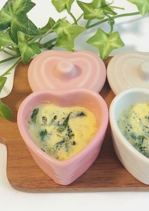 離乳食後期＊レンジで簡単！茶碗蒸し♡-レシピのメイン写真