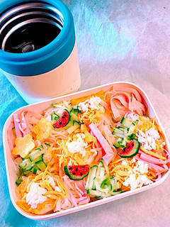 素麺のお弁当-レシピのメイン写真