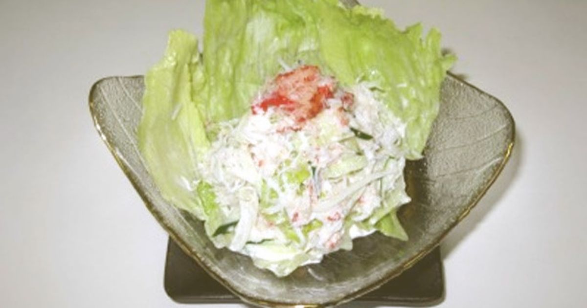 カニサラダ カニサラダ by 北海道 【クックパッド】 簡単おいしいみんなのレシピが