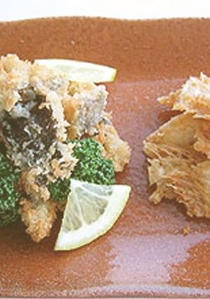 皮・骨・背びれのせんべい（ゲンゲ）-レシピのメイン写真