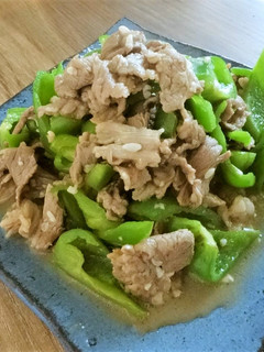ピーマンと牛肉の塩麹炒め-レシピのメイン写真