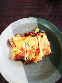 白だしでだし巻き玉子焼き★☆刻み大葉入り-レシピのメイン写真