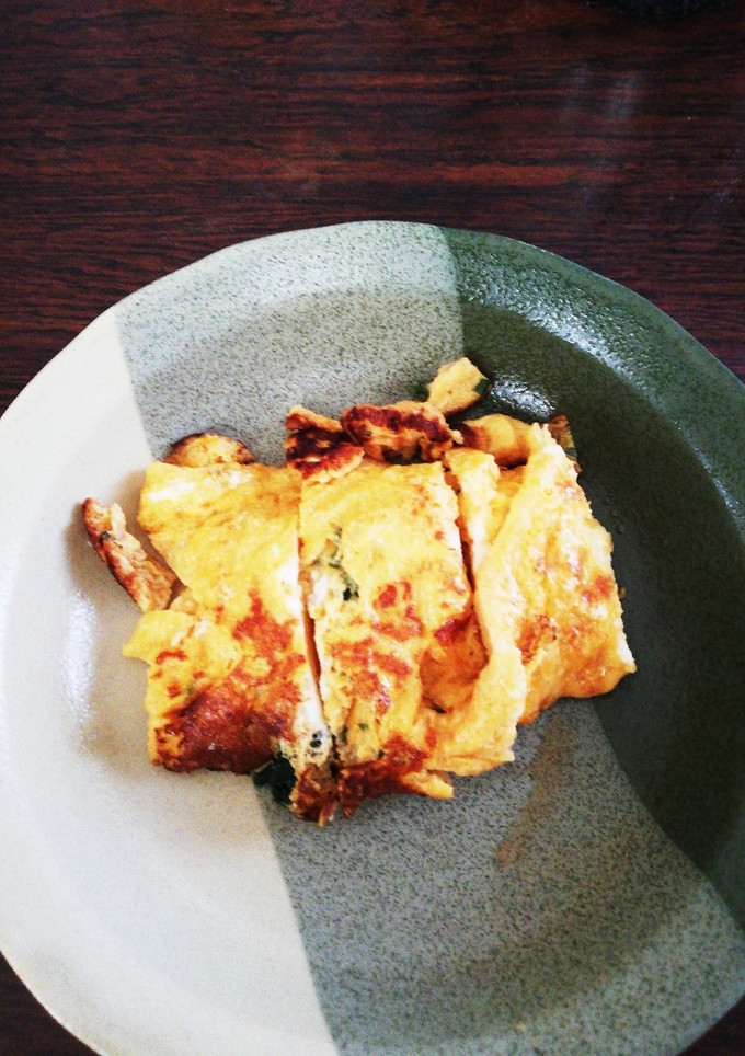 白だしでだし巻き玉子焼き★☆刻み大葉入り-レシピのメイン写真