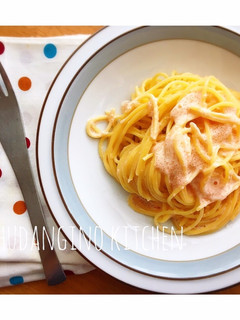 簡単*混ぜるだけ*たらこクリームパスタ-レシピのメイン写真