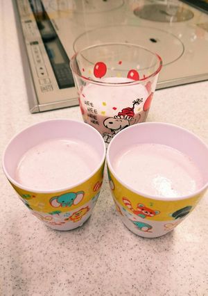 冷凍いちごとバナナのスムージー-レシピのメイン写真