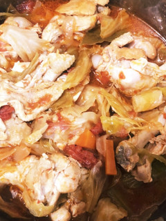 驚くほどホロホロ!手羽元のトマト煮-レシピのメイン写真