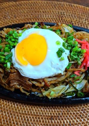 鉄板ソース焼きそば-レシピのメイン写真