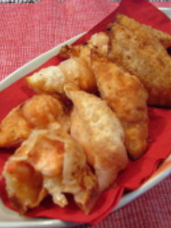ほたてのトマトソース揚げ餃子-レシピのメイン写真