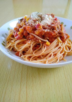 MIXベジでミートソース（ホットクック）-レシピのメイン写真