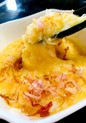 チーズがとろ〜り♡卵かけごはん-レシピのメイン写真