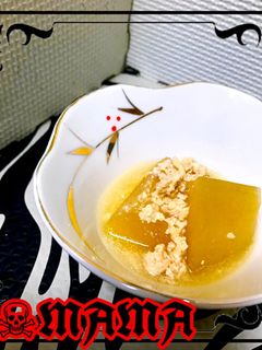 冬瓜のそぼろ餡掛け-レシピのメイン写真