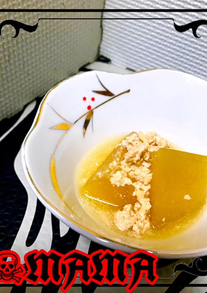冬瓜のそぼろ餡掛け-レシピのメイン写真