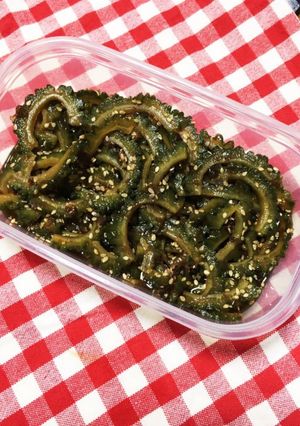 はちみつ入り☆ゴーヤのおひたし-レシピのメイン写真
