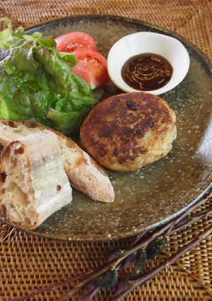 薄切り肉ハンバーグ-レシピのメイン写真