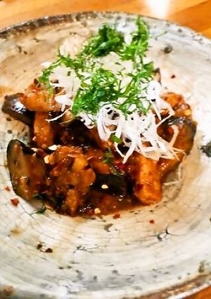 茄子のスパイシー味噌炒め-レシピのメイン写真