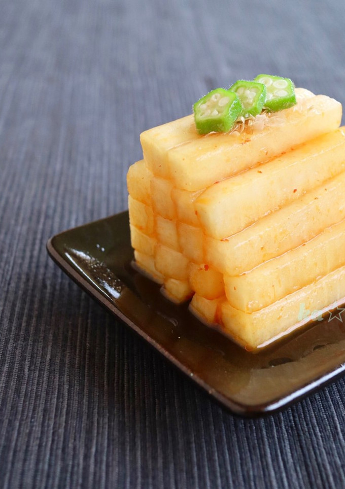 ［簡単 大根 ピリ辛 豆板醤漬け］-レシピのメイン写真