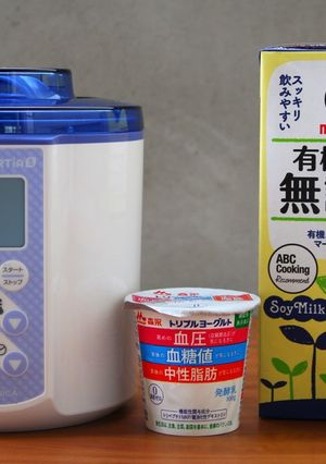 トリプルヨーグルトを使って豆乳ヨーグルト-レシピのメイン写真