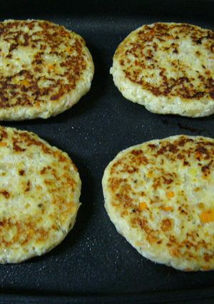 №５　豆腐ハンバーグふわっと香るカレー-レシピのメイン写真