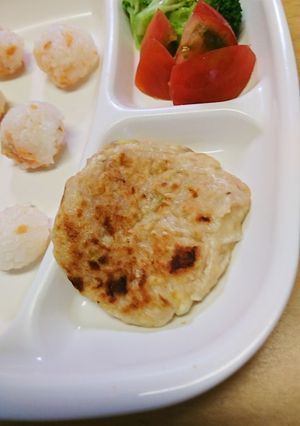 離乳食・幼児食✨豆腐とツナのハンバーグ✨-レシピのメイン写真