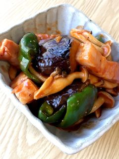 茄子とベーコンのケチャップ炒め-レシピのメイン写真