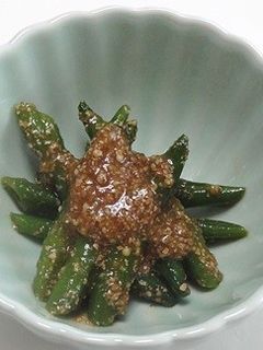 じゅうねん味噌和え-レシピのメイン写真