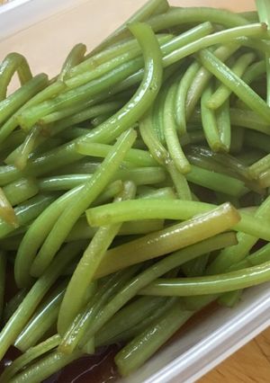 シャキシャキ甘辛！芋づるのきんぴら-レシピのメイン写真