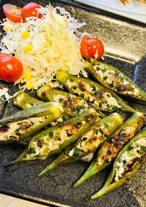 オクラ餃子-レシピのメイン写真