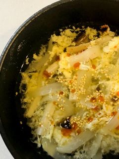簡単!酸辣スープ風かき玉汁-レシピのメイン写真