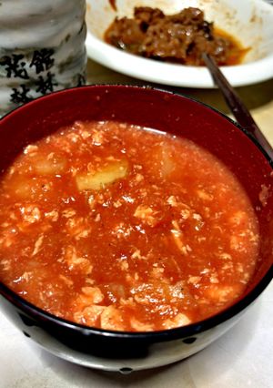 シンプルトマトスープ-レシピのメイン写真