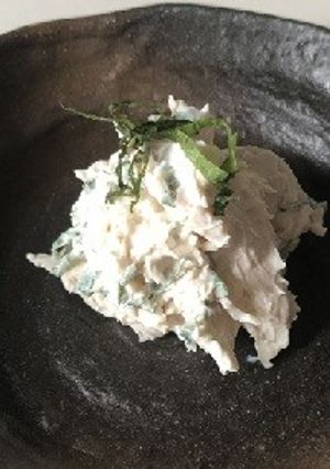 ささみと大葉の豆乳クリームチーズ和え-レシピのメイン写真