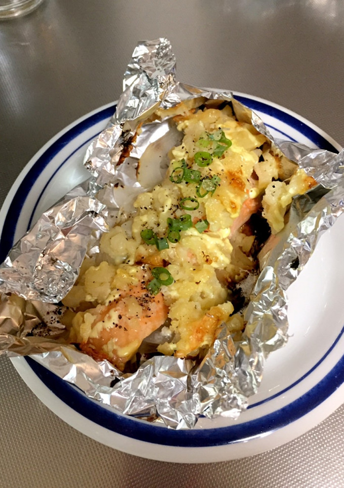 鮭とポテトのチーズ焼き★ホイル焼きで簡単-レシピのメイン写真
