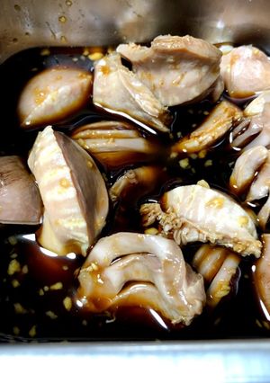 砂肝の生姜醤油漬け-レシピのメイン写真