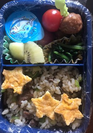 一年生☆夏の学童弁当②-レシピのメイン写真