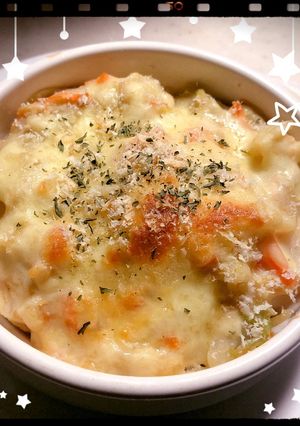 ☆ちゃんちゃん焼き風♪豆乳グラタン☆-レシピのメイン写真