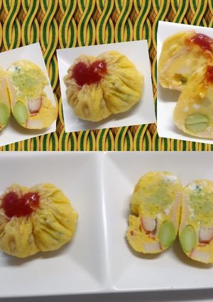 子供にも作れる簡単、たまご巾着☺️-レシピのメイン写真
