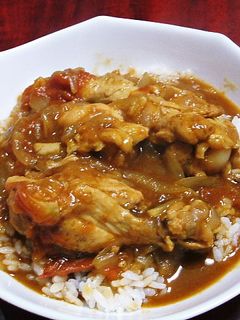 簡単トマトチキンカレー-レシピのメイン写真