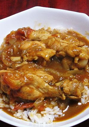 簡単トマトチキンカレー-レシピのメイン写真