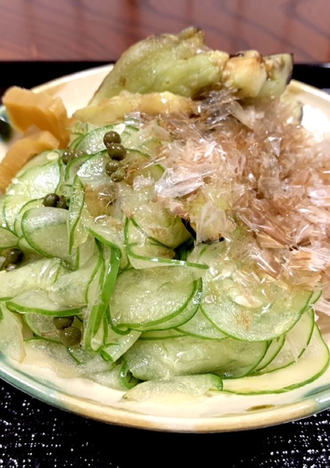 簡単！！きゅうりとなすと鰹節の夏丼-レシピのメイン写真