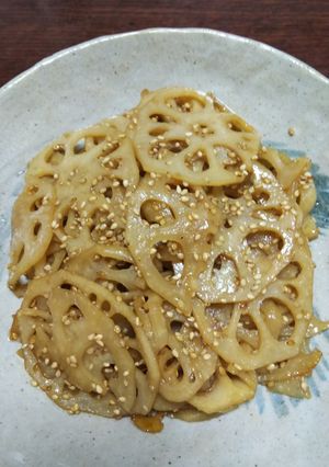 レンコンのきんぴら-レシピのメイン写真