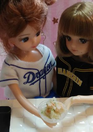リカcサイズ♡野球シリꕤ手羽マヨポテサラ-レシピのメイン写真
