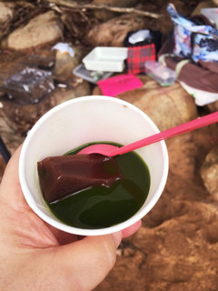 水羊羹in抹茶ウォーター-レシピのメイン写真