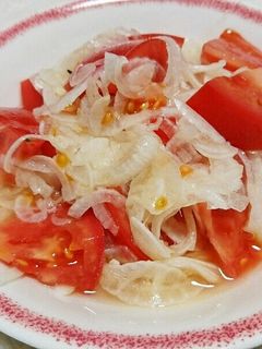 新玉ねぎとトマトのマリネ-レシピのメイン写真