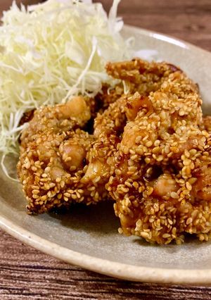 花椒油がくせになる ごまごまチキン-レシピのメイン写真