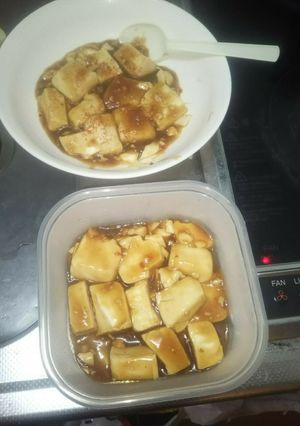 豆板醤と麺つゆで簡単麻婆豆腐-レシピのメイン写真
