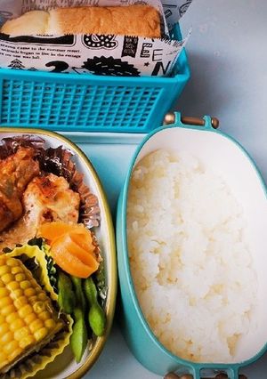 サンドイッチと手羽元のグリル弁当-レシピのメイン写真